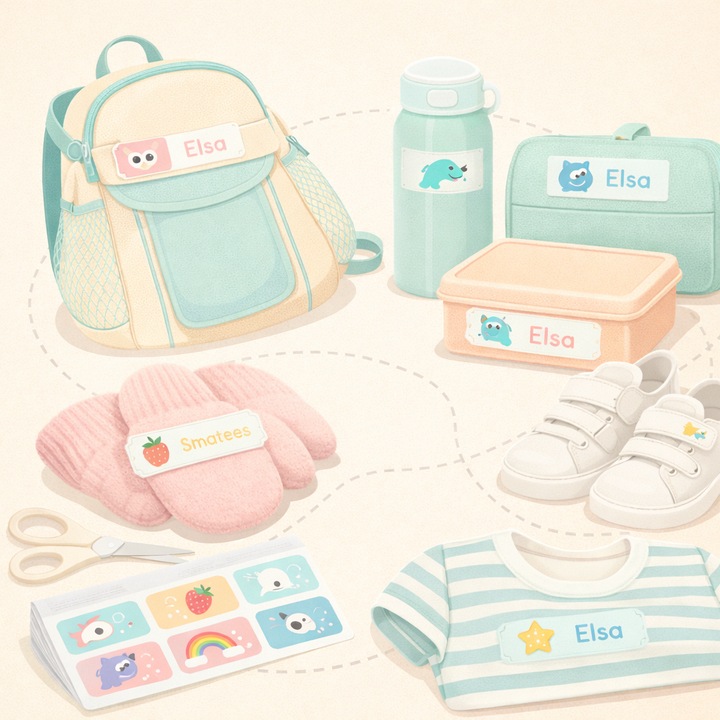 Namnlappar till förskolan – 3 saker många föräldrar missar i början